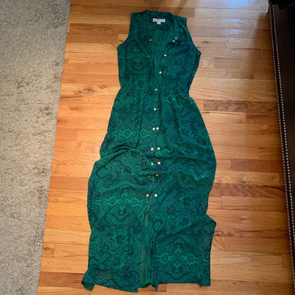 MMK maxi paisley dress